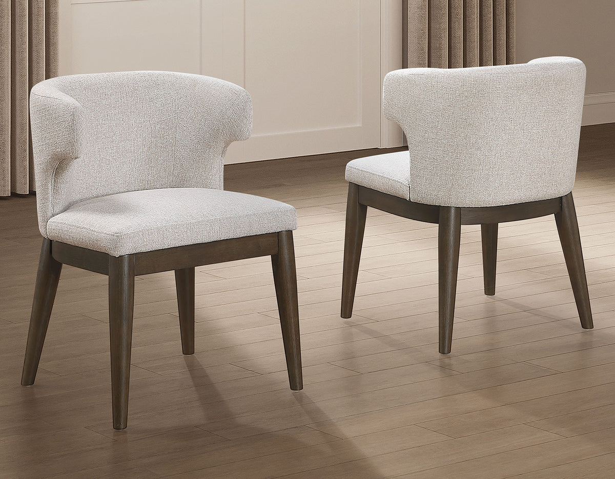Rosen Brown Finish Expandable Dining Collection