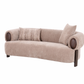 Arden Taupe 2 Pc Living Room Sofa Set