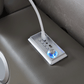 Tesla Grey Leather Bed by ESF - Many Features