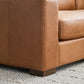 Salt Flat Tolland Customizable Italian Leather Sectional