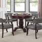 Tournament 6 Pc Game Table - Grey Chairs