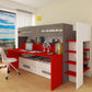 Trasman Bunk Bed w/Pullout Bed & Desk