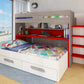 Trasman Bunk Bed w/Pullout Bed & Desk