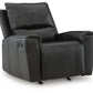Danemere Black Rocker Recliner by Ashley