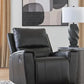 Danemere Black Rocker Recliner by Ashley