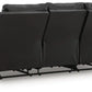 Danemere Black Reclining Sofa by Ashley