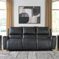 Danemere Black Reclining Sofa by Ashley