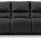 Danemere Black Reclining Sofa by Ashley