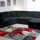 Bliss Stationary Sectional Sleeper Midnight