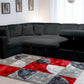 Bliss Stationary Sectional Sleeper Midnight