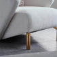 Veronica Warm Cream Accent Chair by Bellona