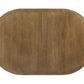 Vaughn Expandable Dining Set Driftwood & Black