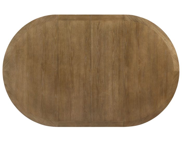 Vaughn Expandable Dining Set Driftwood & Black