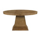 Vaughn Expandable Dining Set Driftwood & Black