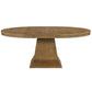 Vaughn Expandable Dining Set Driftwood & Black