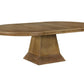 Vaughn Expandable Dining Set Driftwood & Black