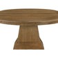 Vaughn Expandable Dining Set Driftwood & Black