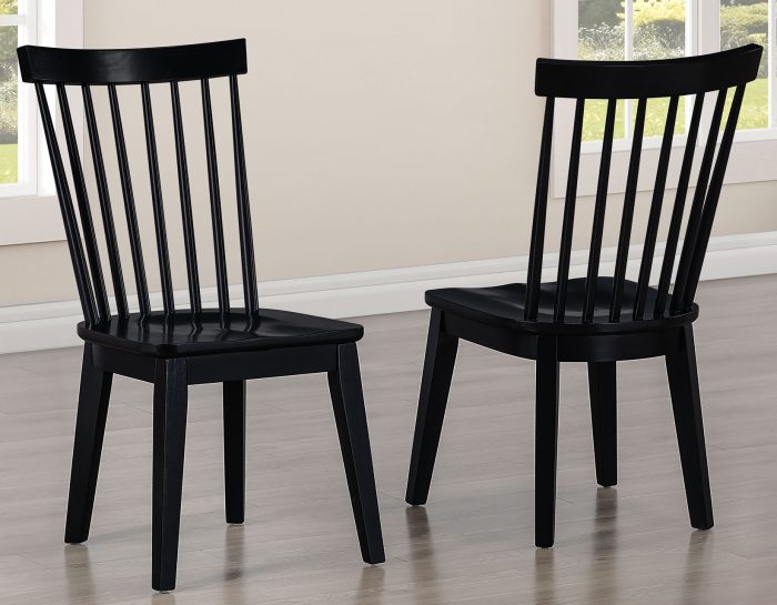 Vaughn Expandable Dining Set Driftwood & Black