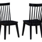 Vaughn Expandable Dining Set Driftwood & Black