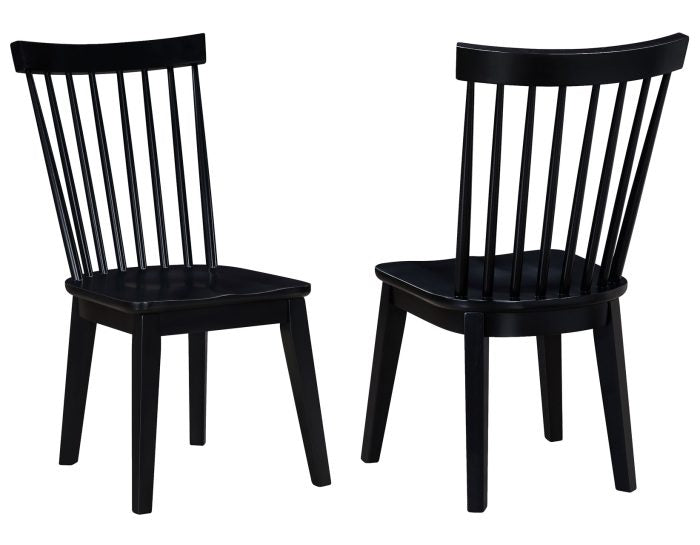 Vaughn Expandable Dining Set Driftwood & Black