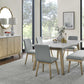 Vida 6-Piece White Marble Dining Set - Steve Silver