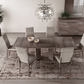 Viola 7 Pc High Gloss Dining Set - Made in Italy