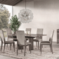 Viola 7 Pc High Gloss Dining Set - Made in Italy