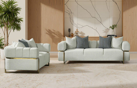 Oasis 2 Pc Upholstered Sofa Set by Sharelle