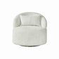 Agave Boucle Barrel Swivel Chair