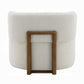 Darius Beige Boucle Accent Chair AC02589
