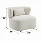 Darius Beige Boucle Accent Chair AC02589