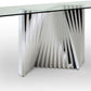 Ace Dining Collection Sharelle Furnishings - Glass & Stainless Steel