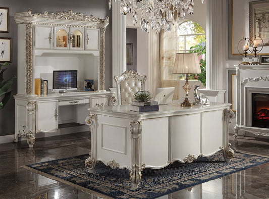 Vendome OF01517 Pearl White Executive Desk