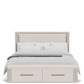 Alexis Latte Finish 4 Pc King Bedroom Set