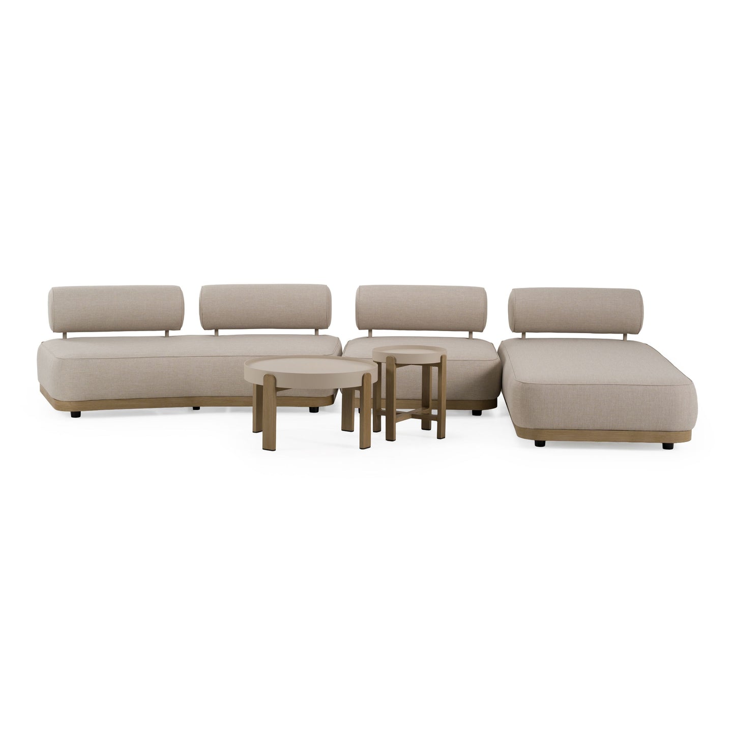 Alicante Grey 5 Pc Outdoor Sectional 86352
