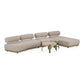 Alicante Grey 5 Pc Outdoor Sectional 86352