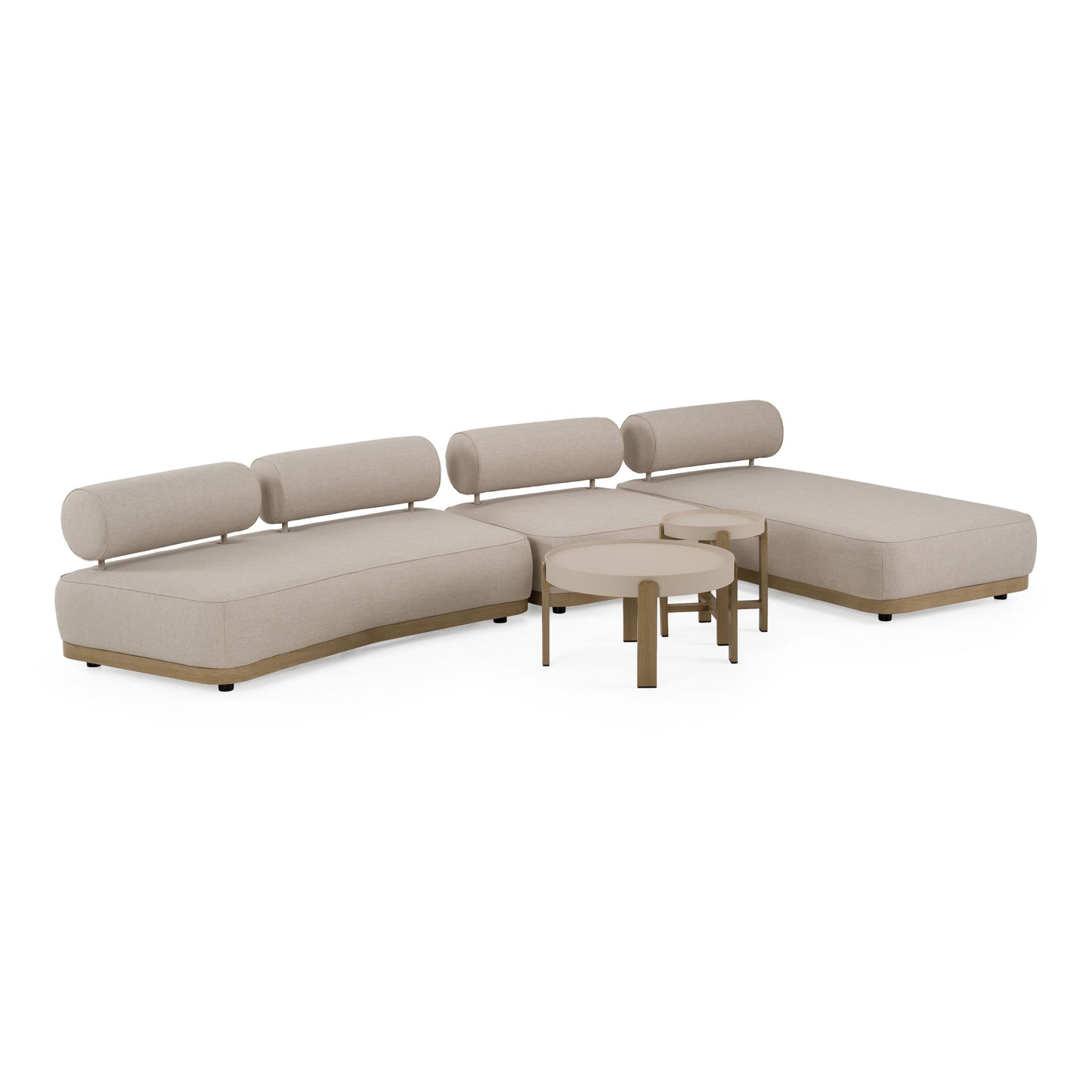 Alicante Grey 5 Pc Outdoor Sectional 86352