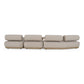 Alicante Grey 5 Pc Outdoor Sectional 86352