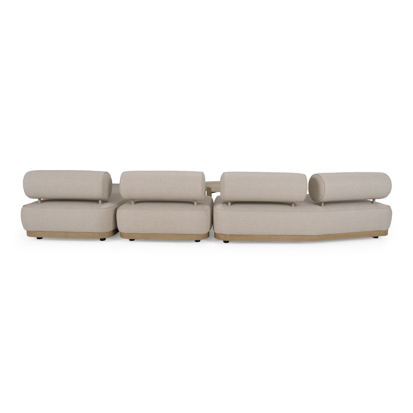 Alicante Grey 5 Pc Outdoor Sectional 86352
