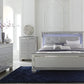 Allura Bedroom Collection w/LED Lights 1916