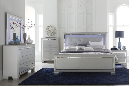 Allura 4 Pc 1916 Bedroom Set - King Bed