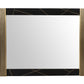 Allure Black & Gold Mirror