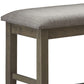 Aria 8 Pc Gray Dining Collection by Cosmos