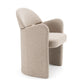 Ashley Beige Linen Dining Chair 83031