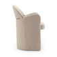 Ashley Beige Linen Dining Chair 83031