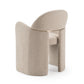 Ashley Beige Linen Dining Chair 83031