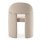 Ashley Beige Linen Dining Chair 83031