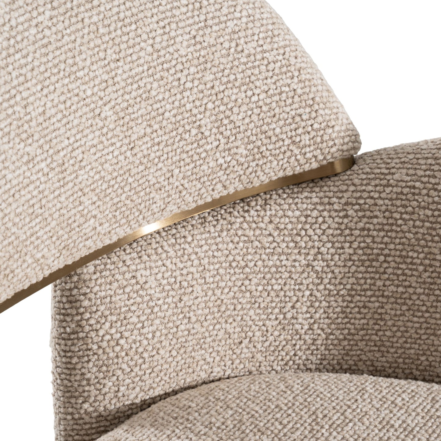 Ashley Beige Linen Dining Chair 83031