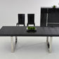Modern Skyline Dining Collection - Black Crocodile