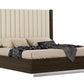 P115 Dark Walnut Finish Bedroom Set